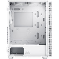 Case|MONTECH|X3 Glass|MidiTower|Case product features Transparent panel|Not included|ATX|MicroATX|MiniITX|Colour White|X3GLASS(W)