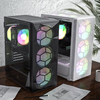 Case|MONTECH|X3 Glass|MidiTower|Case product features Transparent panel|Not included|ATX|MicroATX|MiniITX|Colour White|X3GLASS(W)