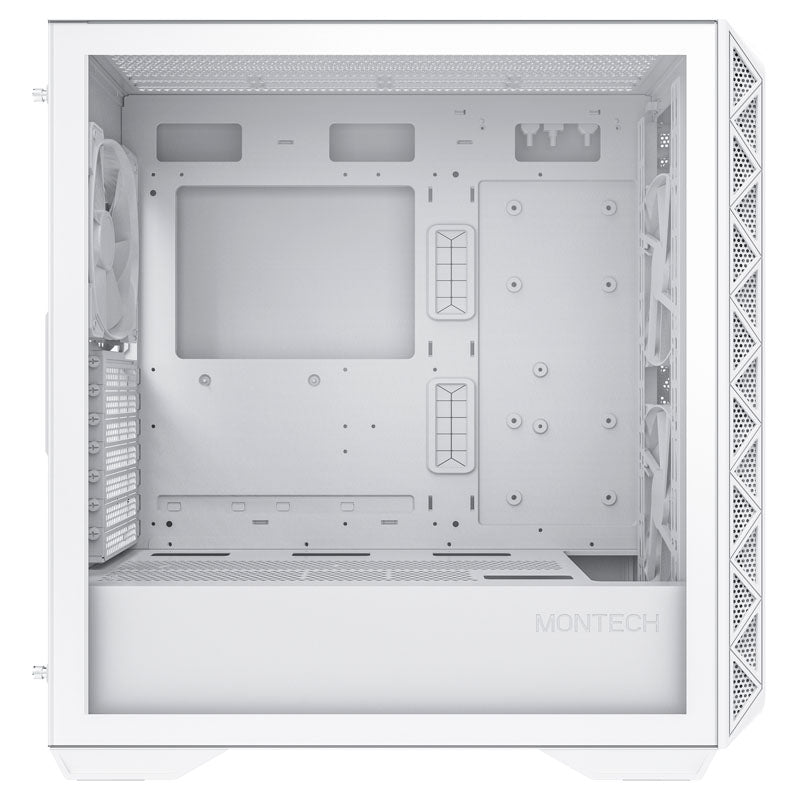 Montech AIR 903 BASE ATX Mid Tower White Tempered Glass Side Panel