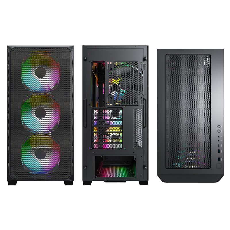 Montech AIR 903 MAX ATX Mid Tower Black Tempered Glass Side Panel