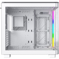 Montech KING 95 ATX Mid Tower blanc avec panneau latéral en verre trempé et panneau avant USB 3.2 Gen 1 Type-C/USB 3.2 Gen 1 Type-A