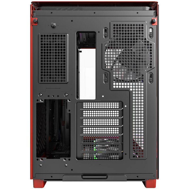 Montech KING 95 PRO ATX Mid Tower Red / Black Tempered Glass Side Panel with USB 3.2 Gen 2 Type-C and USB 3.2 Gen 1 Type-A