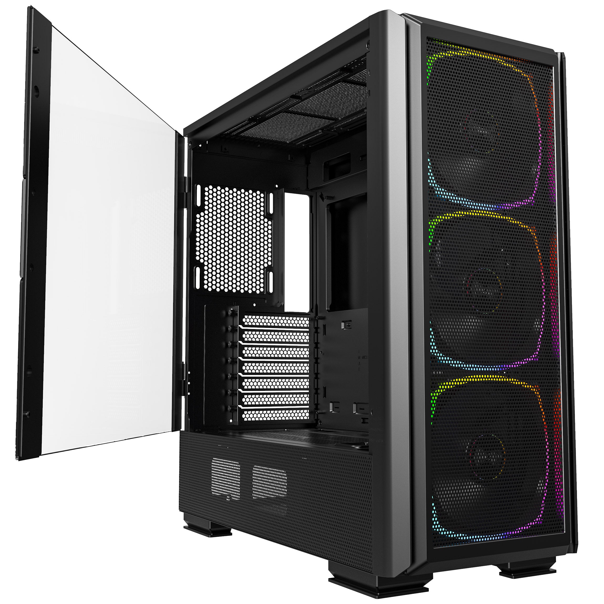 Montech SKY TWO GX Midi-Tower, Tempered Glass - schwarz
