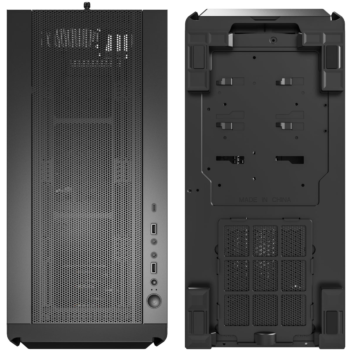 Montech SKY TWO GX E-ATX Mid Tower Black with Tempered Glass Side Panel