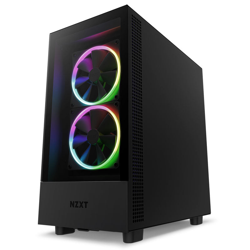 NZXT H5 Elite RGB Midi-Tower - schwarz