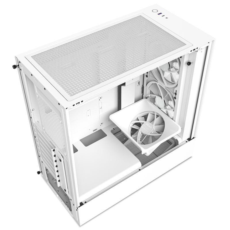 NZXT H5 Elite RGB Midi-Tower - weiß