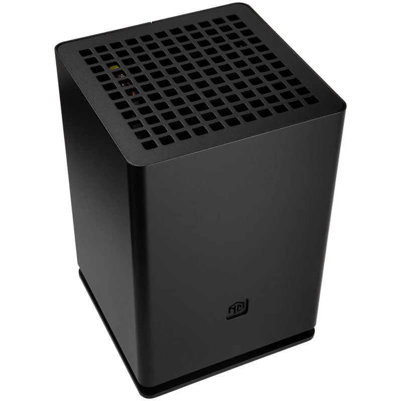 HGC Osmi 3.1 Aluminium Mini-ITX Gehäuse - schwarz