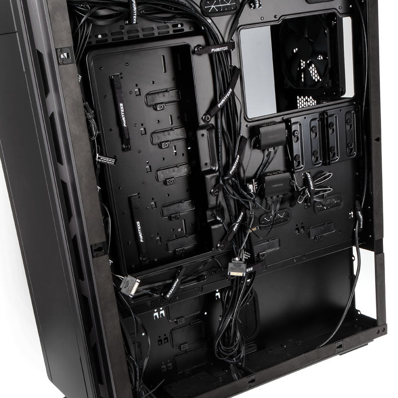Phanteks Enthoo Elite ATX Full Tower Black with Tinted Tempered Glass Side Panel and USB 3.2 Gen 2 Type-C, USB 3.2 Gen 1 Type-A