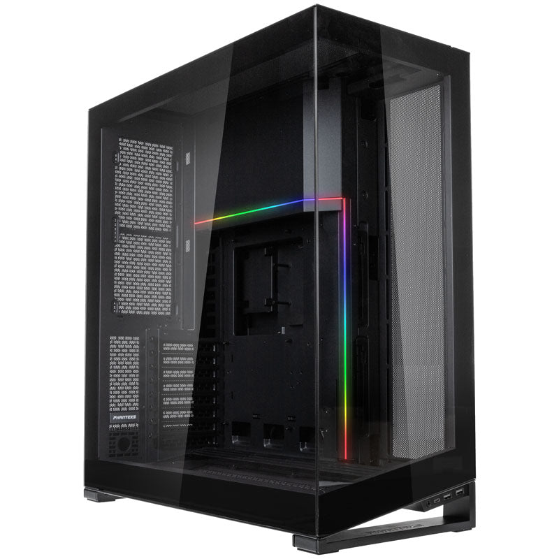 PHANTEKS NV Series NV7 E-ATX-Gehäuse, Tempered Glass, ARGB - schwarz