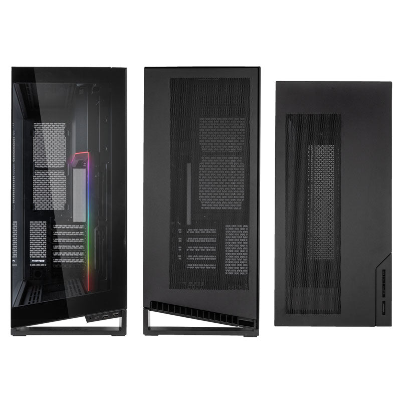 Phanteks NV7 ATX Full Tower noir avec panneau latéral en verre trempé et USB 3.2 Gen 2 Type-C, USB 3.2 Gen 1 Type-A