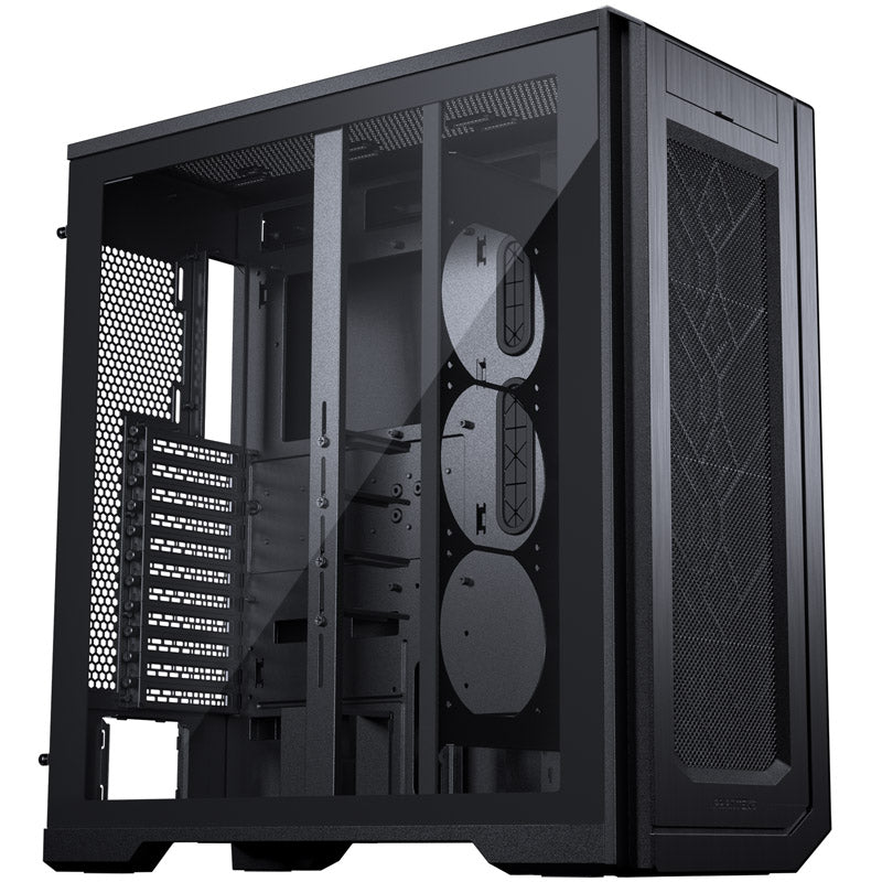 Phanteks Enthoo Pro 2 Server Edition ATX Full Tower Black with Tempered Glass Side Panel and USB 3.2 Gen 2 Type-C, USB 3.2 Gen 1 Type-A