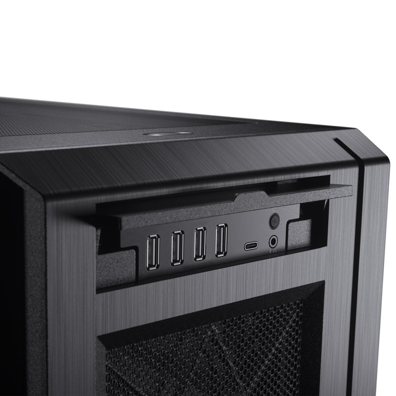 Phanteks Enthoo Pro 2 Server Edition ATX Full Tower Black with Tempered Glass Side Panel and USB 3.2 Gen 2 Type-C, USB 3.2 Gen 1 Type-A