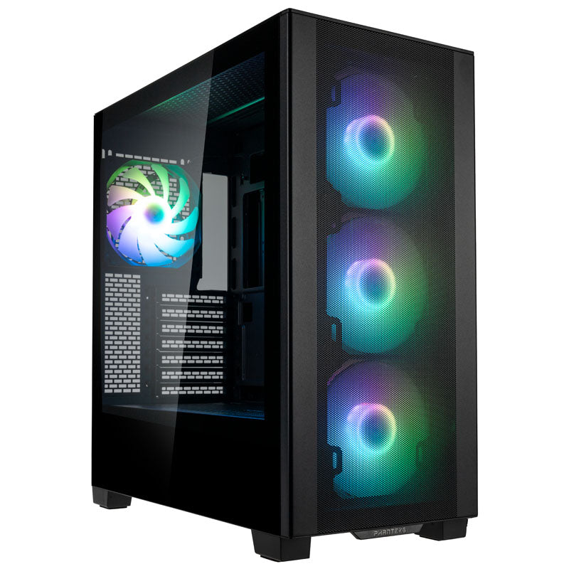 Phanteks XT PRO ULTRA Boîtier Moyen Tour ATX Noir avec Panneau Latéral en Verre Trempé et USB 3.2 Gen 2 Type-C, USB 3.2 Gen 1 Type-A