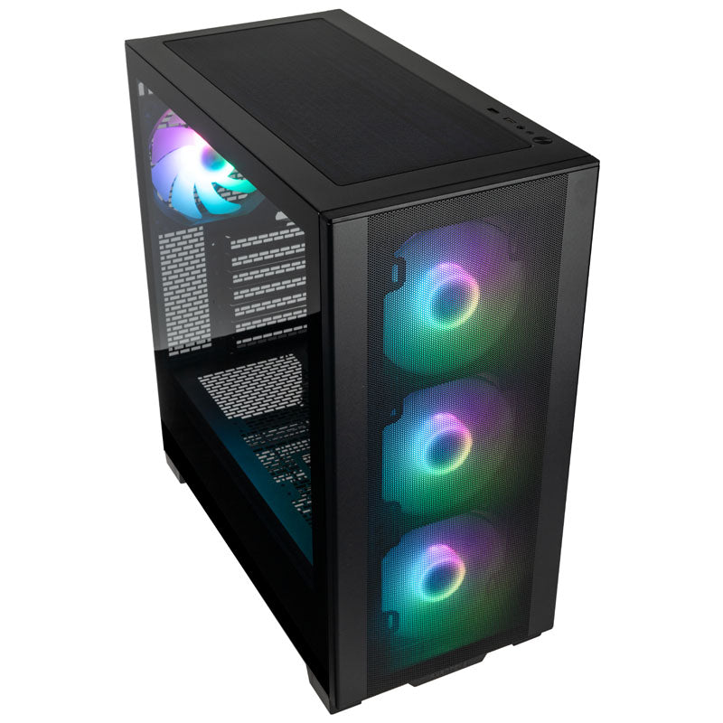 Phanteks XT PRO ULTRA Boîtier Moyen Tour ATX Noir avec Panneau Latéral en Verre Trempé et USB 3.2 Gen 2 Type-C, USB 3.2 Gen 1 Type-A