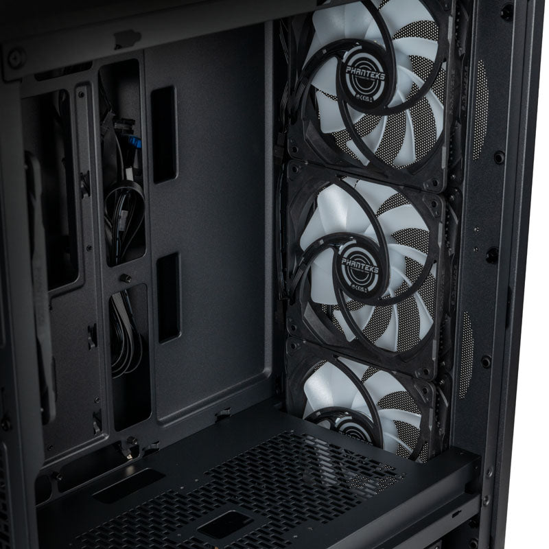 Phanteks XT PRO ULTRA Boîtier Moyen Tour ATX Noir avec Panneau Latéral en Verre Trempé et USB 3.2 Gen 2 Type-C, USB 3.2 Gen 1 Type-A