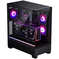 Phanteks XT View Boîtier Moyen Tour ATX Noir Panneau Latéral en Verre Trempé