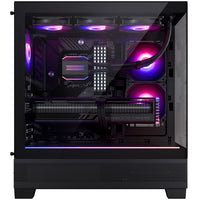 Phanteks XT View Boîtier Moyen Tour ATX Noir Panneau Latéral en Verre Trempé