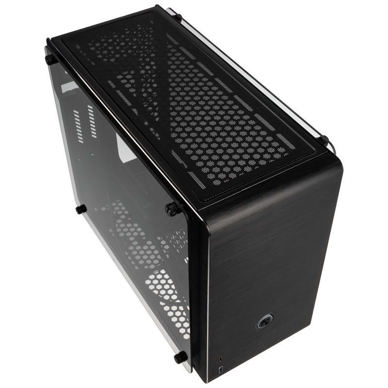 Raijintek Ophion EVO Mini-ITX Gehäuse, Tempered Glass - schwarz
