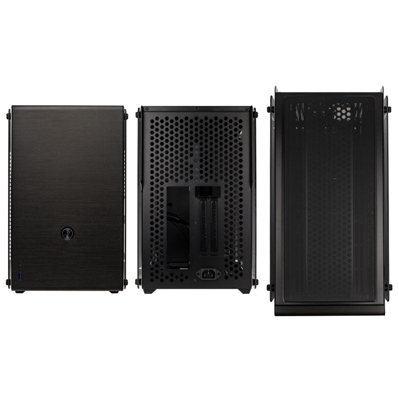 RAIJINTEK OPHION M EVO TGS Micro ATX Mid Tower Black Tempered Glass USB 3.2 Gen 2 Type-C USB 3.2 Gen 1 Type-A