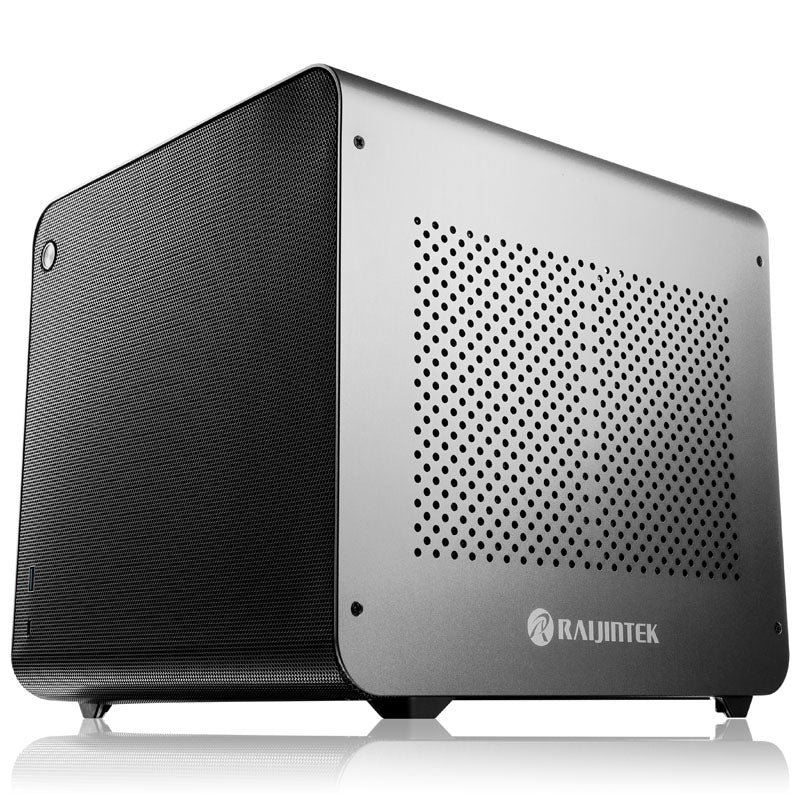 Raijintek METIS EVO AL Mini-ITX Gehäuse - silber
