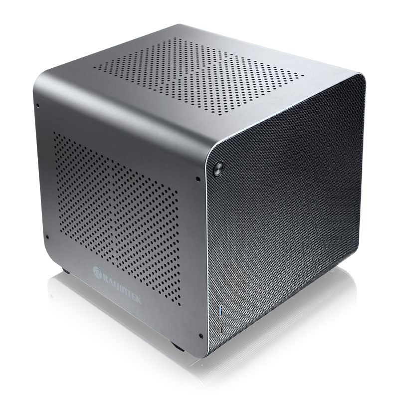 Raijintek METIS EVO AL Mini-ITX Gehäuse - silber