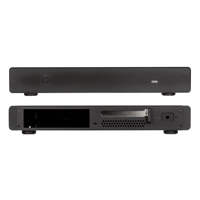 Streacom ST-FC5B Alpha Fanless HTPC Alu-Gehäuse - schwarz