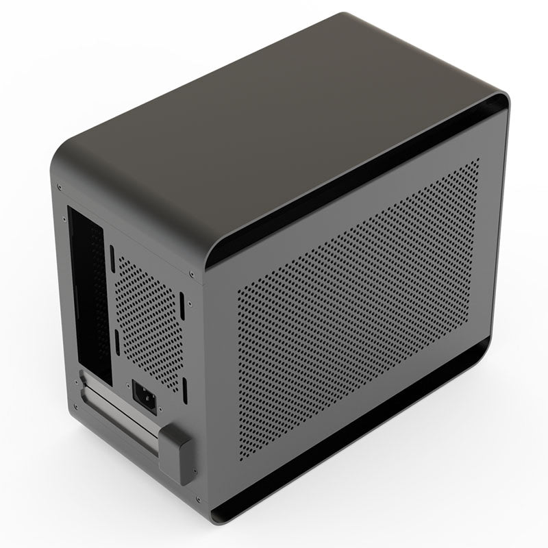 Streacom DA2 V2 Mini-ITX Gehäuse - schwarz