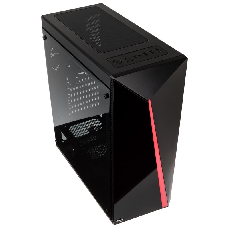 Aerocool Shard RGB Midi-Tower - schwarz Window