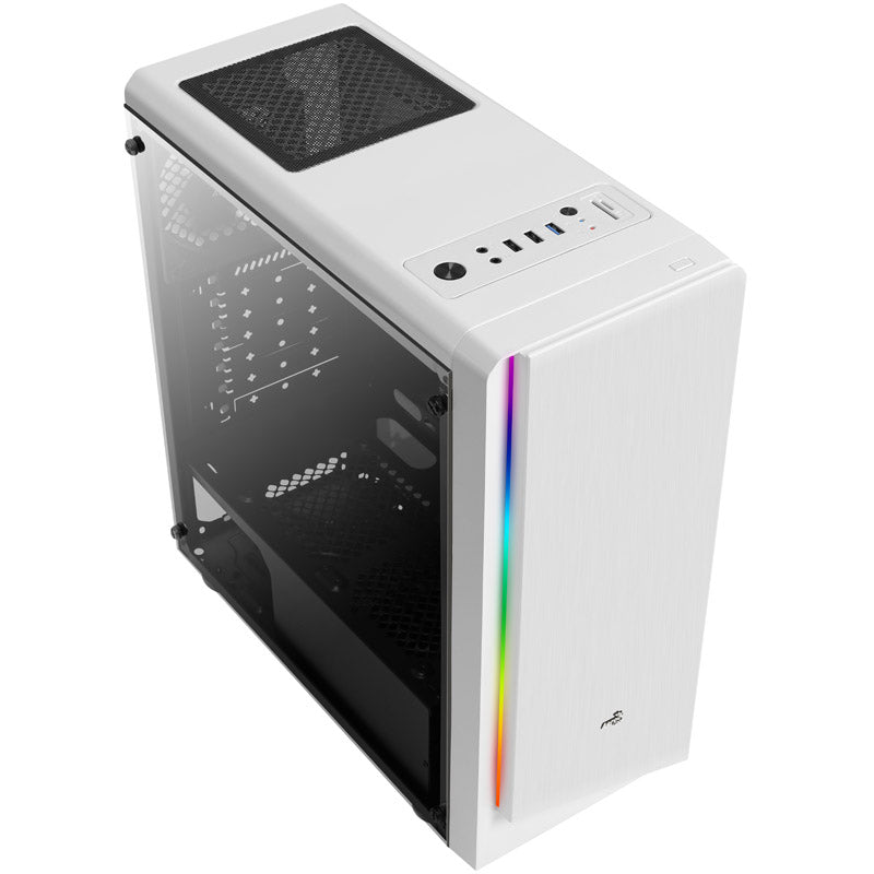 Aerocool Rift White Midi-Tower - weiß Window
