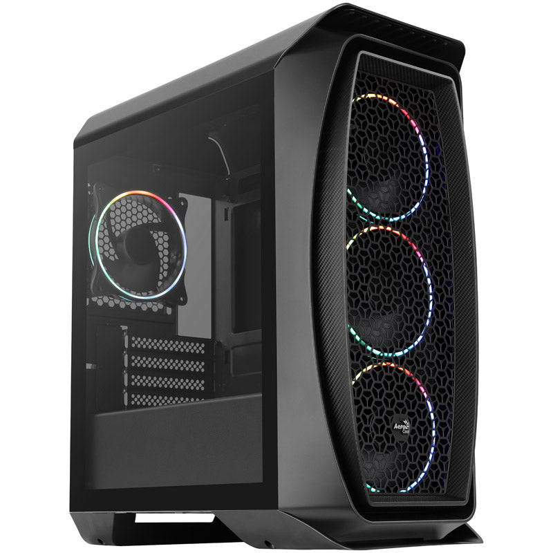 Aerocool Aero One Mini Eclipse Midi-Tower, Tempered Glass - schwarz