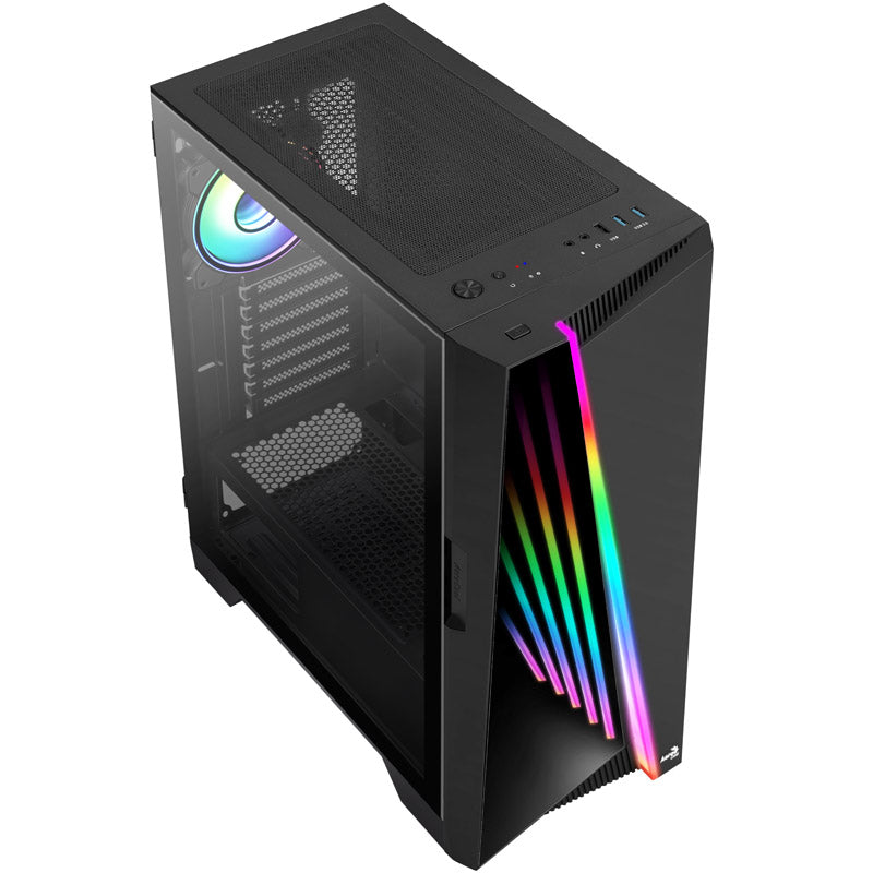Aerocool Mirage v1 Midi-Tower - schwarz Window