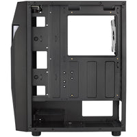 Aerocool Scape-G-BK-v3 Midi-Tower, Tempered Glass, ARGB - schwarz