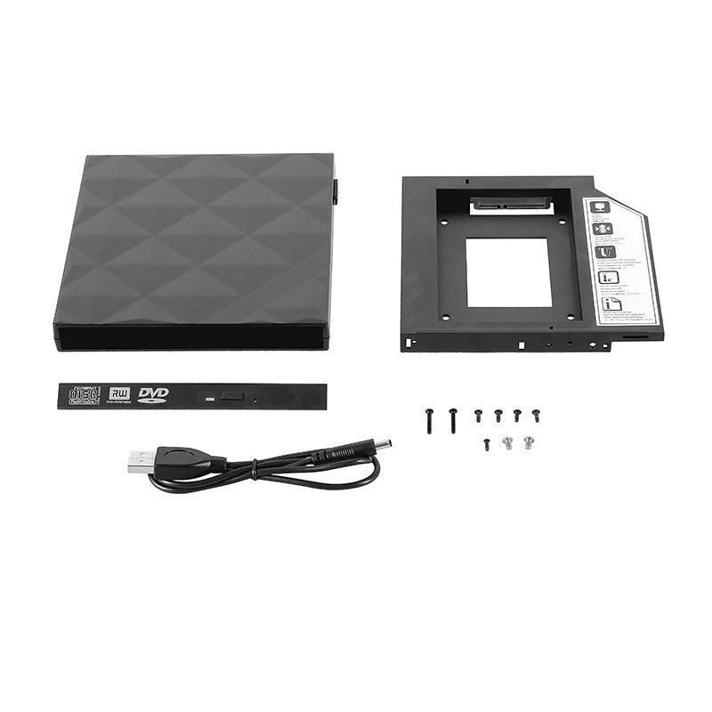SilverStone TS06, 2,5 Zoll in Slim ODD Slot/External ODD Case - schwarz