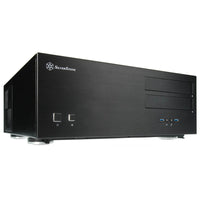 Silverstone GD08B HTPC Black USB 3.2 Gen 1 Type-A