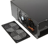 Silverstone GD08B HTPC Black USB 3.2 Gen 1 Type-A