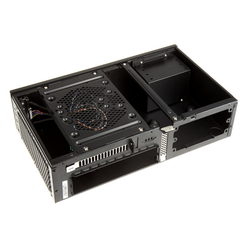 Silverstone ML05B HTPC Black with Front Panel USB 3.2 Gen 1 Type-A