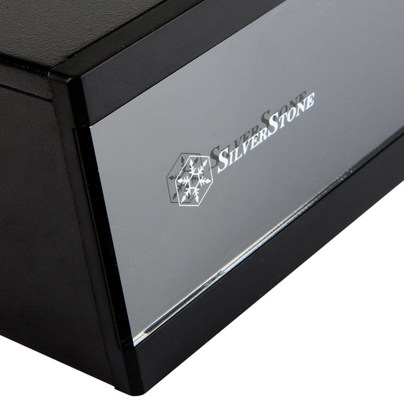 Silverstone ML05B HTPC Black with Front Panel USB 3.2 Gen 1 Type-A