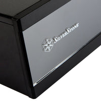 Silverstone ML05B HTPC Black with Front Panel USB 3.2 Gen 1 Type-A