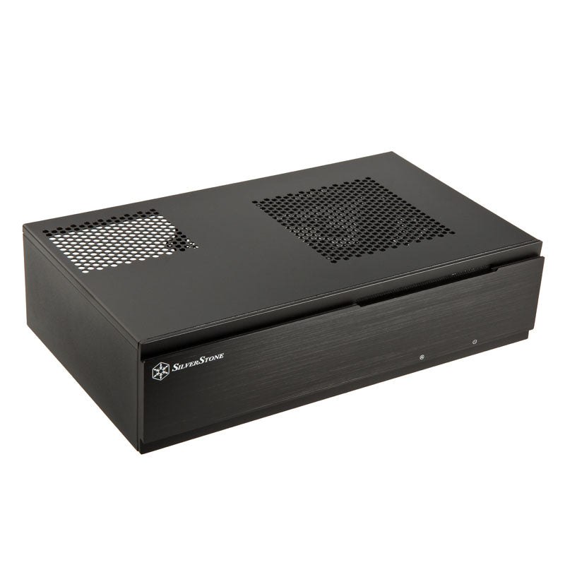 Silverstone ML06B HTPC Black with USB 3.2 Gen 1 Type-A Front Panel