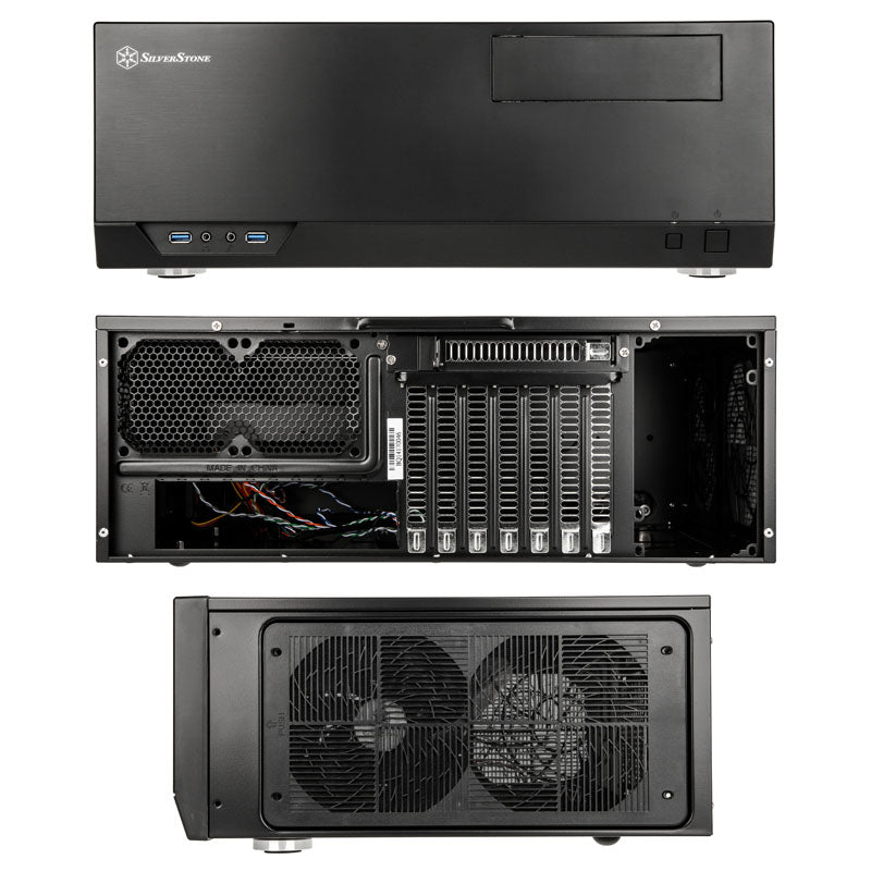 Silverstone GD09B HTPC Black
