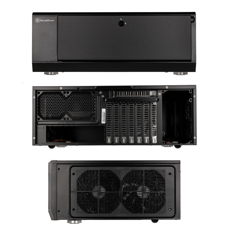 SilverStone SST-GD10B Grandia Desktop - schwarz