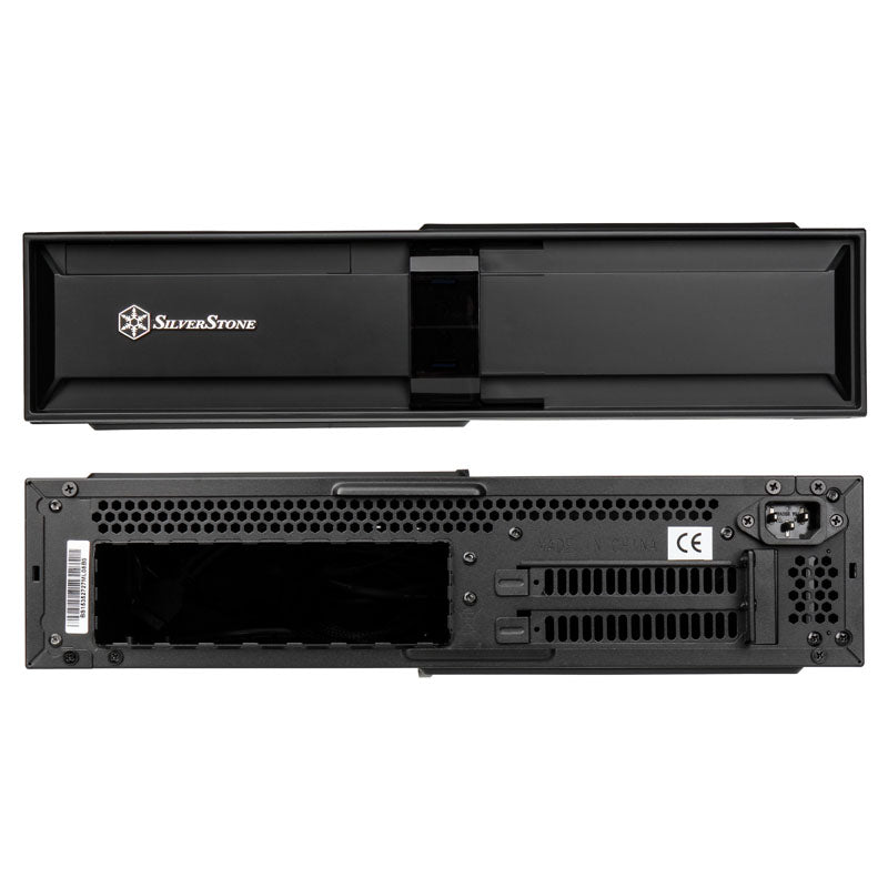 SilverStone SST-ML08B-H USB3.0 Milo HTPC Gehäuse - schwarz