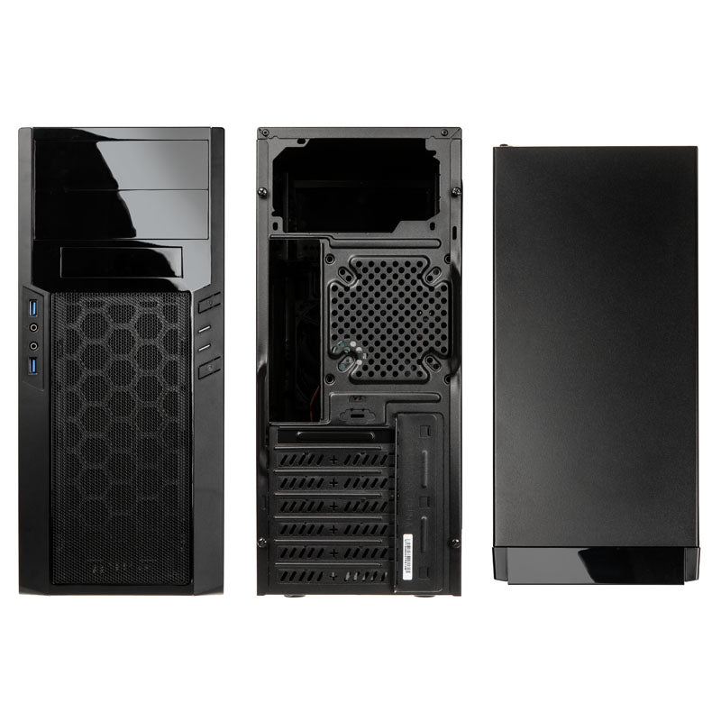SilverStone SST-PS13B Precision Midi-Tower - schwarz