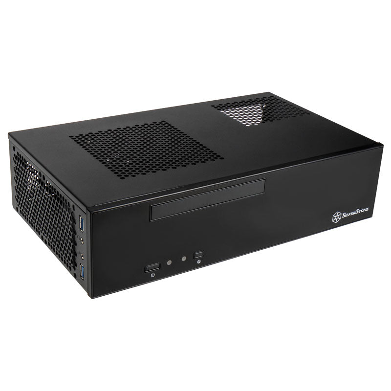 Silverstone ML09 HTPC Noir avec USB 3.2 Gen 1 Type-A