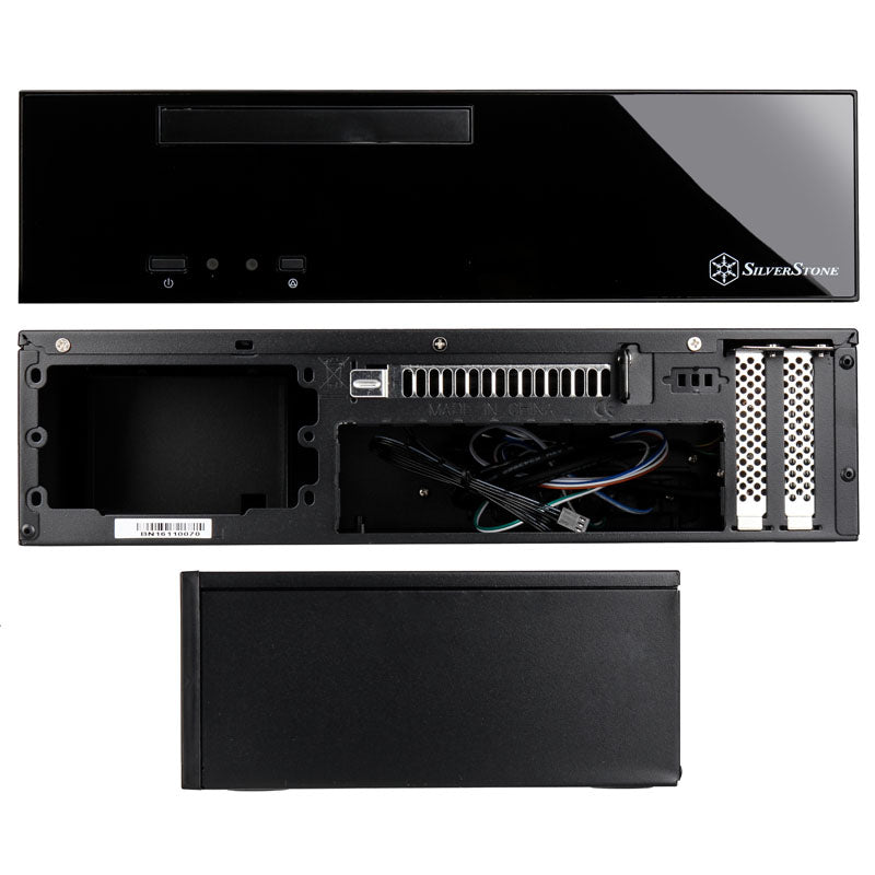 Silverstone ML09 HTPC Noir avec USB 3.2 Gen 1 Type-A