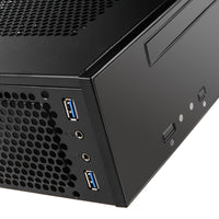 Silverstone ML09 HTPC Noir avec USB 3.2 Gen 1 Type-A