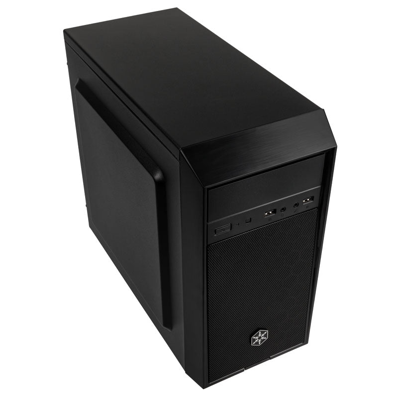 SilverStone Precision PS16 Micro-ATX Gehäuse - schwarz