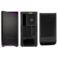 SilverStone Seta A1 Midi-Tower, Tempered Glass - schwarz