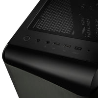 SilverStone Seta A1 Midi-Tower, Tempered Glass - schwarz