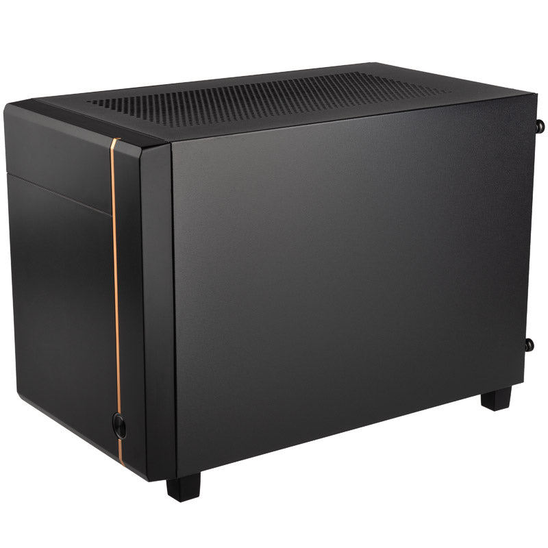 Silverstone SUGO 14 Mini-ITX Desktop Black / Yellow with USB 3.2 Gen 1 Type-A and USB 2.0 Type-A